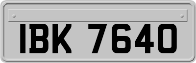 IBK7640