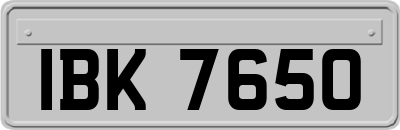 IBK7650