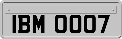 IBM0007