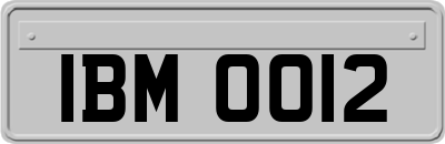 IBM0012