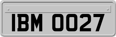 IBM0027