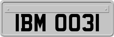 IBM0031