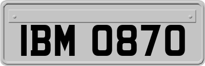 IBM0870