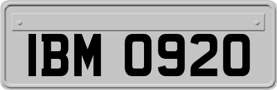 IBM0920