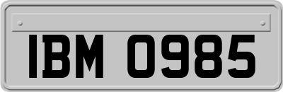 IBM0985