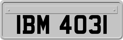 IBM4031