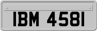 IBM4581