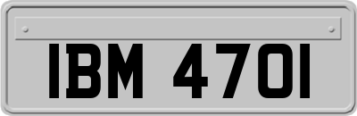 IBM4701