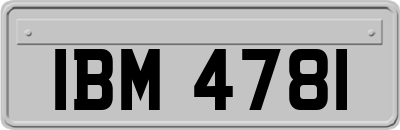 IBM4781