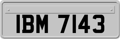 IBM7143