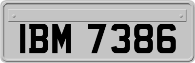 IBM7386