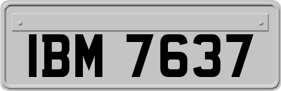 IBM7637