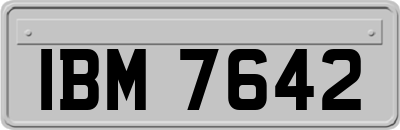 IBM7642