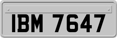 IBM7647