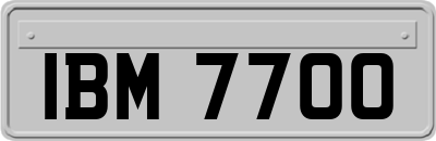 IBM7700