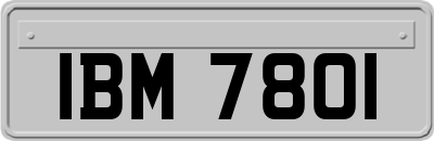 IBM7801