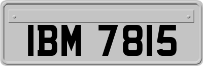 IBM7815