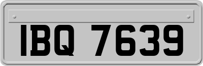 IBQ7639