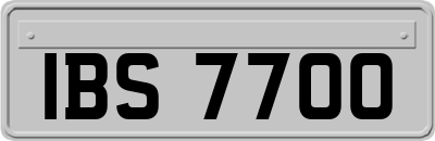 IBS7700