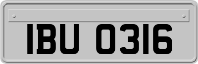 IBU0316