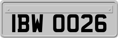 IBW0026