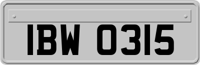 IBW0315