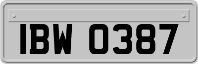 IBW0387