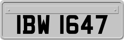 IBW1647