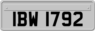 IBW1792