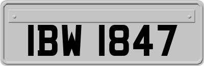 IBW1847