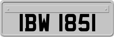 IBW1851