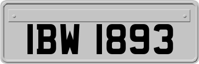 IBW1893