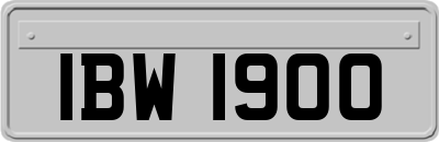 IBW1900