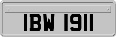 IBW1911