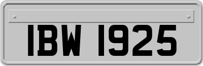 IBW1925