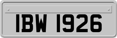 IBW1926