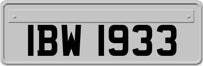 IBW1933