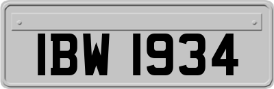 IBW1934