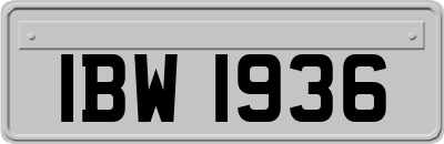 IBW1936