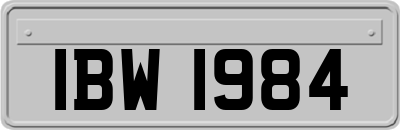 IBW1984