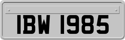 IBW1985