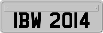 IBW2014