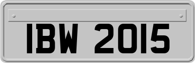 IBW2015