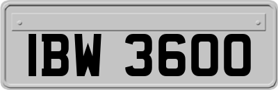 IBW3600
