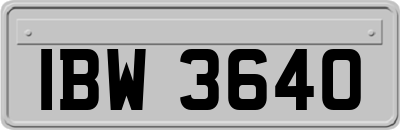 IBW3640