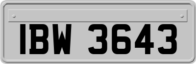 IBW3643