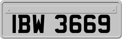 IBW3669