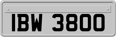 IBW3800