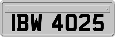 IBW4025