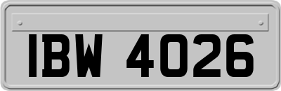 IBW4026